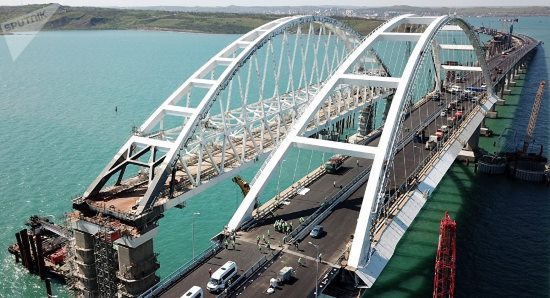 Оснащение системой безопасности Крымского моста обойдется в 3 млрд. рублей.